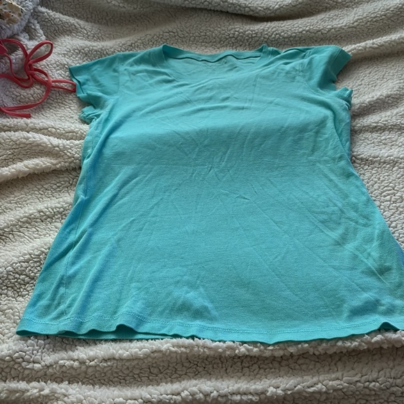 Set of 5 crop fitted tops size small women’s Tommy Hilfiger yogi am eagle etc - Picture 11 of 11